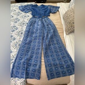 Solitaire Pant & Crop Top Set